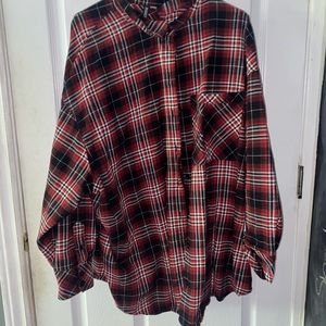 H&M Red and Black Flannel